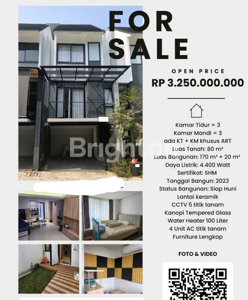 image RUMAH SIAP HUNI 4KT, LT 80M² JAGAKARSA (1)