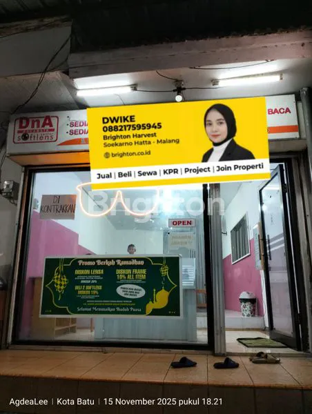 image DISEWAKAN TOKO/RUKO PINGGIR JALAN (1)