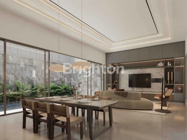 image RUMAH MEWAH BARU MINIMALIS ADA POOL DAN SUNKEN DI CITRALAND DEKAT GRAHA DAN PAKUWON (4)