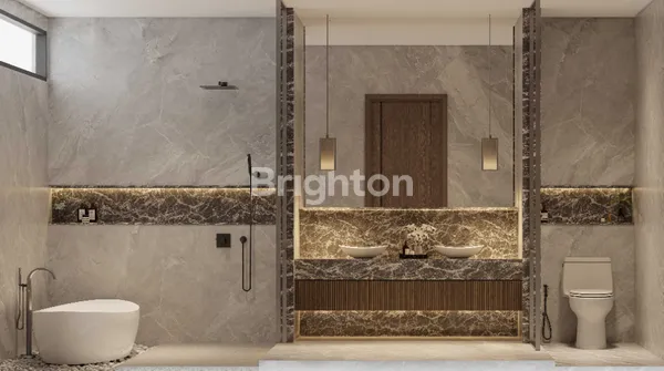 image RUMAH MEWAH BARU MINIMALIS ADA POOL DAN SUNKEN DI CITRALAND DEKAT GRAHA DAN PAKUWON (7)