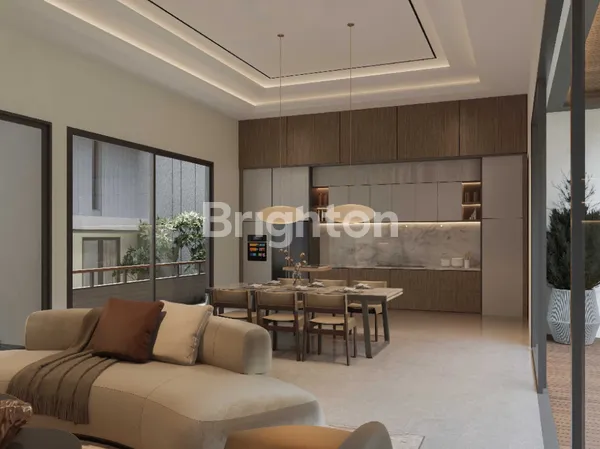 image RUMAH BARU MODERN MINIMALIS MEWAH ADA POOL DAN SUNKEN DI CITRALAND DEKAT GRAHA DAN PAKUWON (3)