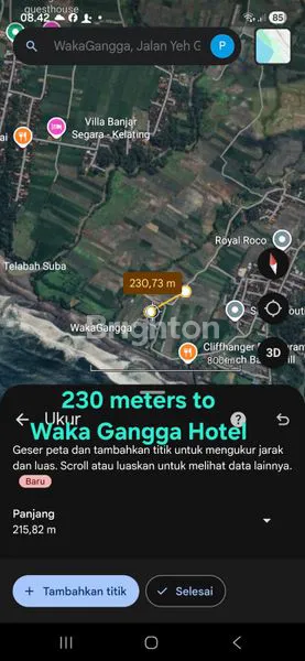 image LEASEHOLD LAND AT YEH GANGGA BEACH 230 METERS FROM WAKA GANGGA HOTEL (5)