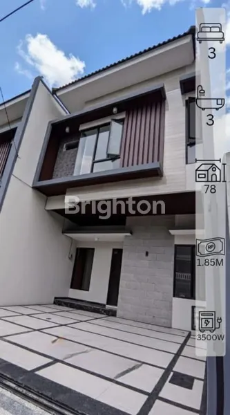 image RUMAH BARU HARGA 1M AN WISMA MUKTI DEKAT MANYAR, ITATS, HOKKY MERR, GM (2)