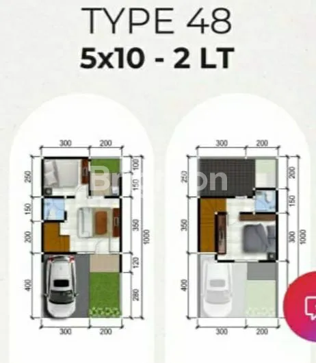 image RUMAH NEW MINIMALIS MODERN SIAP. HUNI 2 LT DI ALANA REGENCY GUNUNG SARI INDAH SURABAYA (2)