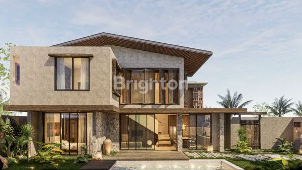 image HUNIAN TROPIS EKSKLUSIF DENGAN PRIVAT POOL 3 BEDROOM 2 LANTAI 500 METER DARI PANTAI KEDUNGU TABANAN BALI   (2)