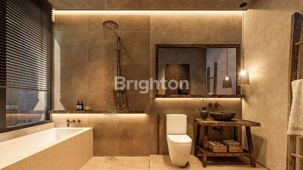 image HUNIAN TROPIS EKSKLUSIF DENGAN PRIVAT POOL 3 BEDROOM 2 LANTAI 500 METER DARI PANTAI KEDUNGU TABANAN BALI   (6)