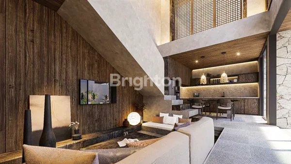 image HUNIAN TROPIS EKSKLUSIF DENGAN PRIVAT POOL 3 BEDROOM 2 LANTAI 500 METER DARI PANTAI KEDUNGU TABANAN BALI   (4)