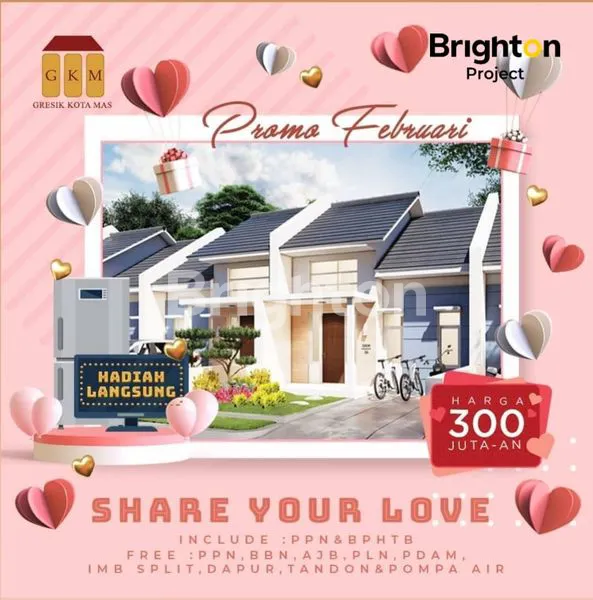 image GRESIK KOTA MAS MURAH, HANYA 300 JUTAAN BARATNYA SURABAYA (1)