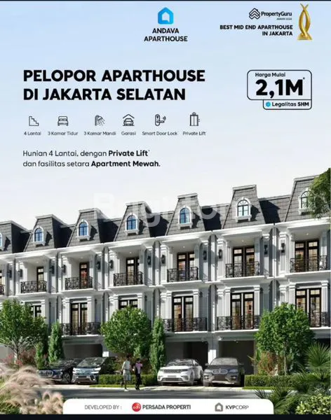 image APARTHOUSE PEJATEN, 3 LANTAI SHM, LOKASI PREMIUM (1)