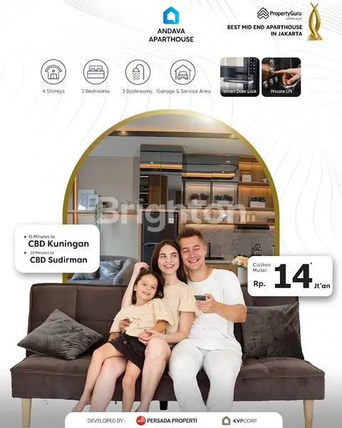 image APARTHOUSE PEJATEN, 3 LANTAI SHM, LOKASI PREMIUM (8)