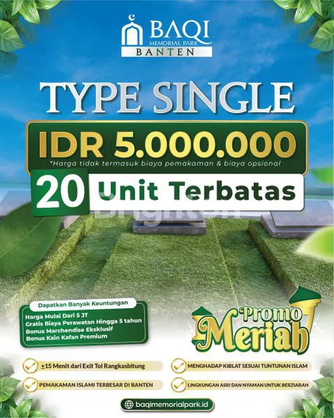 image TANAH MAKAM ISLAMI BANTEN, DEKAT TOL (2)