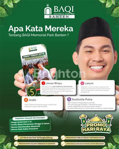 image KAVLING PEMAKAMAN VIP HGB 63 JUTA (2)