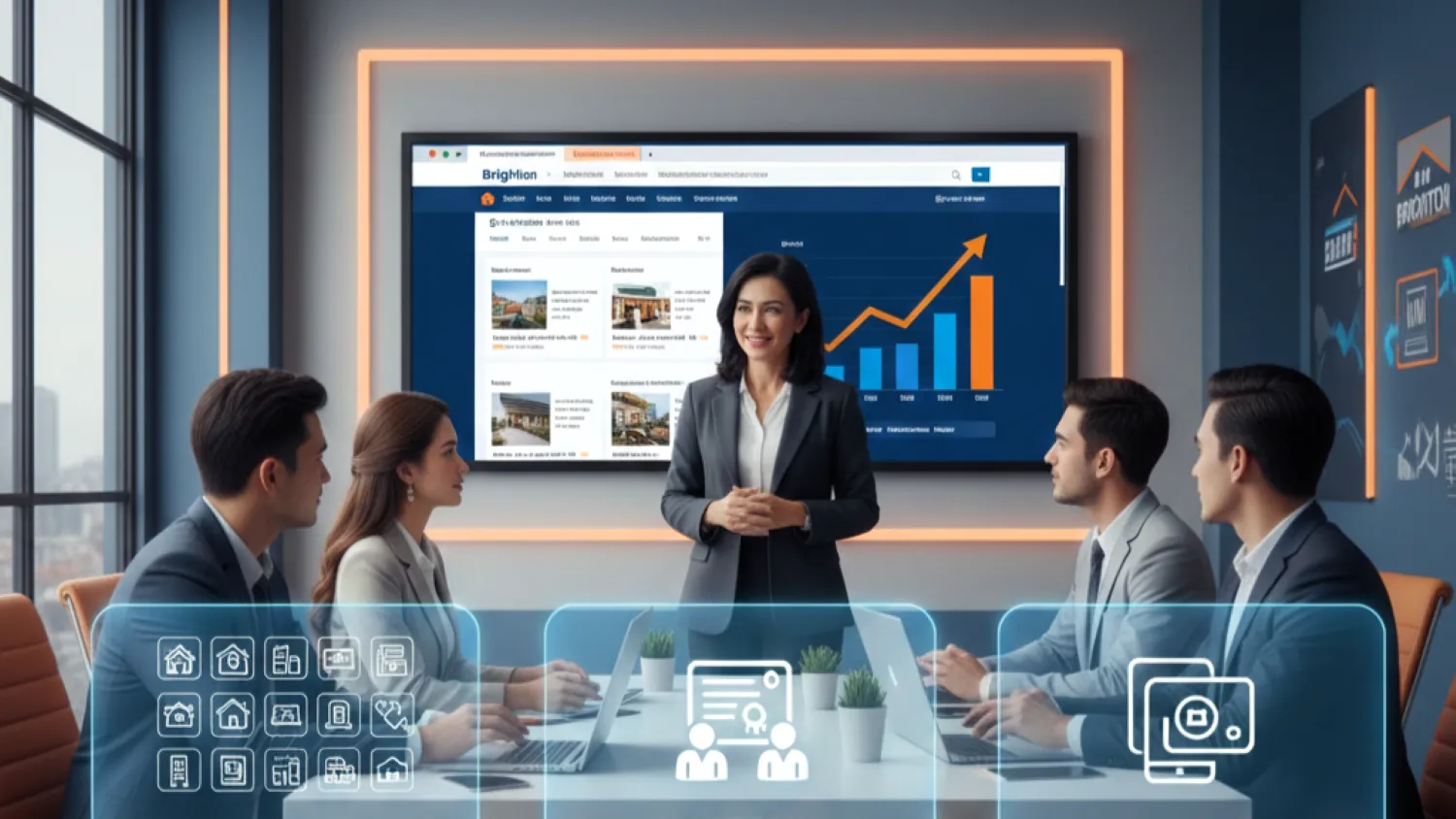 strategi bisnis agen properti modal minim 4 peran vital brighton