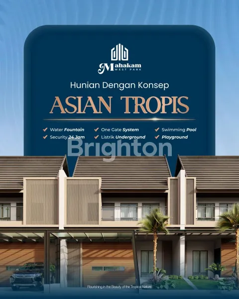 image CLUSTER MAHAKAM WEST PARK KONSEP ASIAN TROPIS (1)