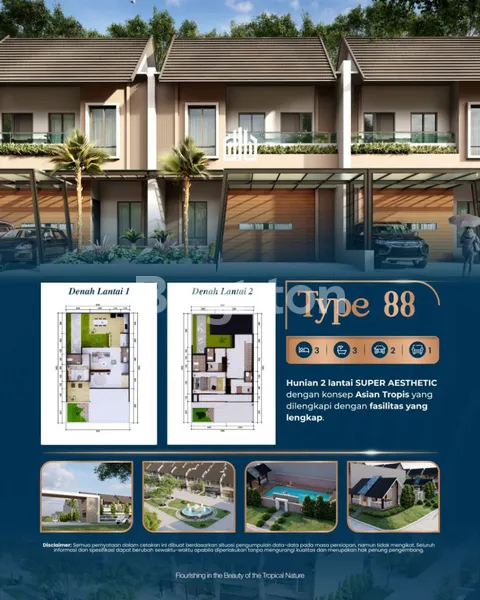 image CLUSTER MAHAKAM WEST PARK KONSEP ASIAN TROPIS (8)