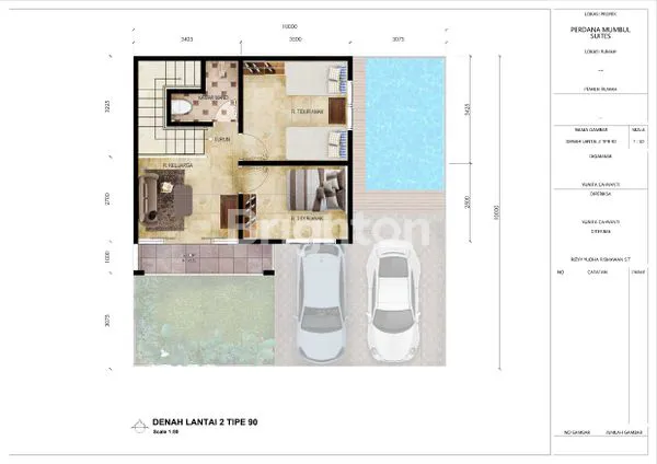 image HUNIAN MODERN DI ARTA LAND SUITE, 2 LANTAI (8)