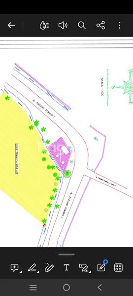 image TANAH DISEWAKAN LOKASI STRATEGIS COCOK UNTUK USAHA  LOKASI PADANG TAWANG CANGGU (4)