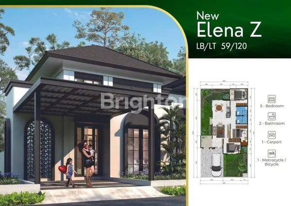 image RUMAH DI JUAL ELENA STANDART TYPE Z (1)