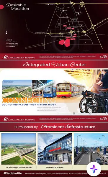 image RUKO PRIMARY LA MADELEINE BOULEVARD DI CITRA GARDEN SERPONG. (2)