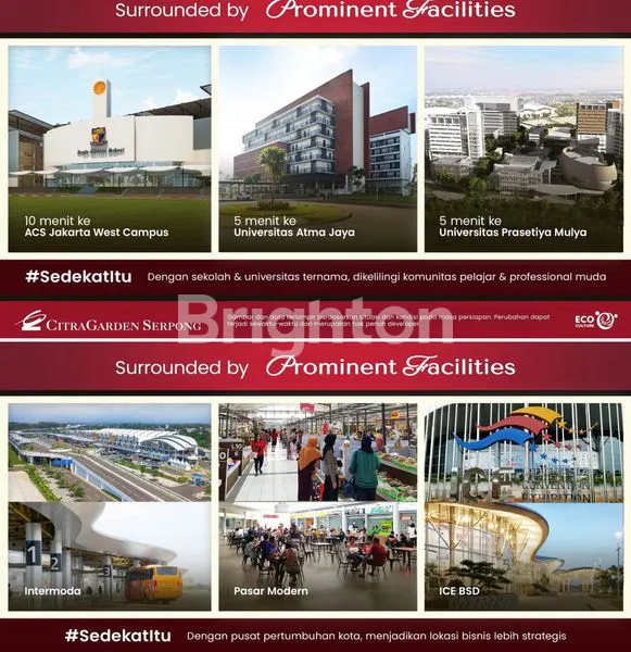 image RUKO PRIMARY LA MADELEINE BOULEVARD DI CITRA GARDEN SERPONG. (4)