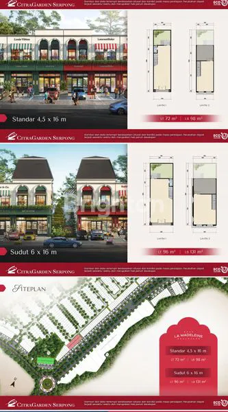 image RUKO PRIMARY LA MADELEINE BOULEVARD DI CITRA GARDEN SERPONG. (6)