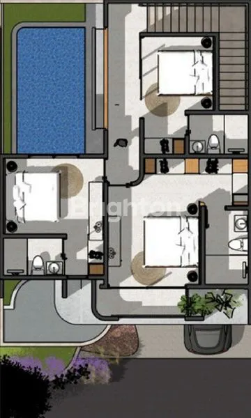 image VILLA 2 LANTAI DI LOKASI STRATEGIS JIMBARAN - 5 MENIT KE GWK (8)