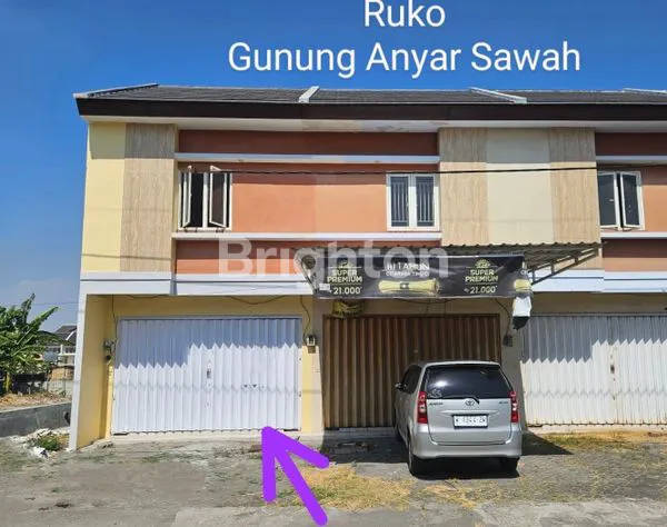 image RUKO JALAN RAYA GUNUNG ANYAR SAWAH COCOK UNTUK USAHA (1)
