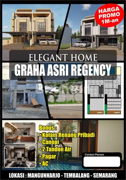 image RUMAH 2 LANTAI SHM, STRATEGIS TEMBALANG (1)