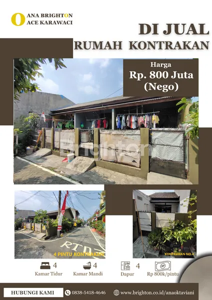 image JUAL CEPAT KONTRAKAN 4 PINTU DI BUGEL MAS INDAH - KOTA TANGERANG (1)