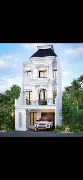 image RUMAH BARU DAN CANTIK  DESAIN AMERICAN CLASSIC TERBUAT DARI BATA MERAH KUAT DAN KOKOH (2)