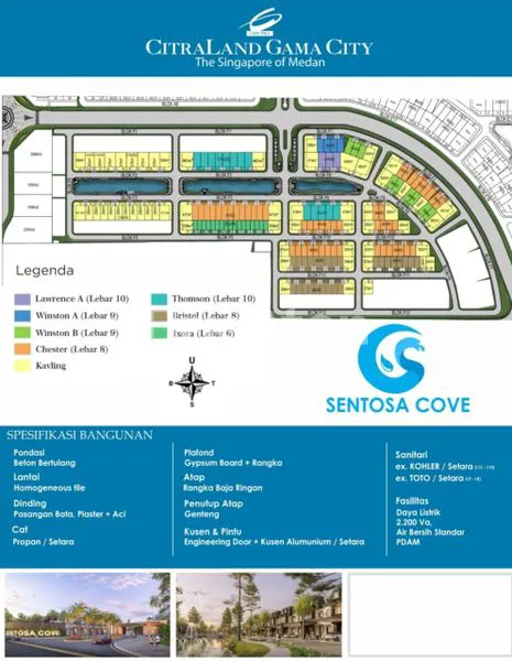 image CITRALAND GAMACITY-CLUSTER SENTOSA COVE-PERCUT SEI TUAN ,KOTA MEDAN (7)