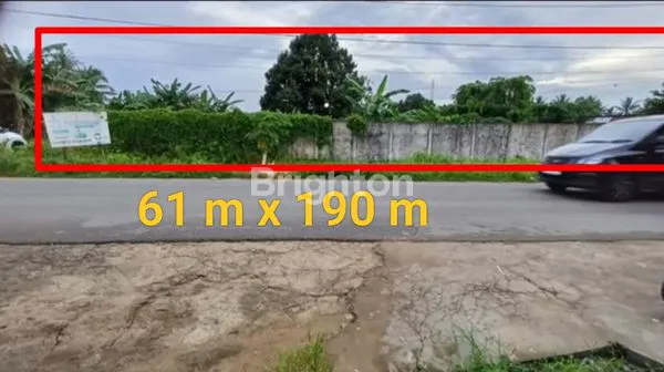 image LAHAN TANAH KOSONG SIAP BANGUN STRATEGIS PINGGIR JALAN RAYA (1)