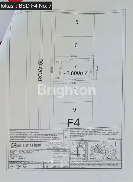 image DIJUAL TANAH DI KAV. COMMERCIAL BSD (2)
