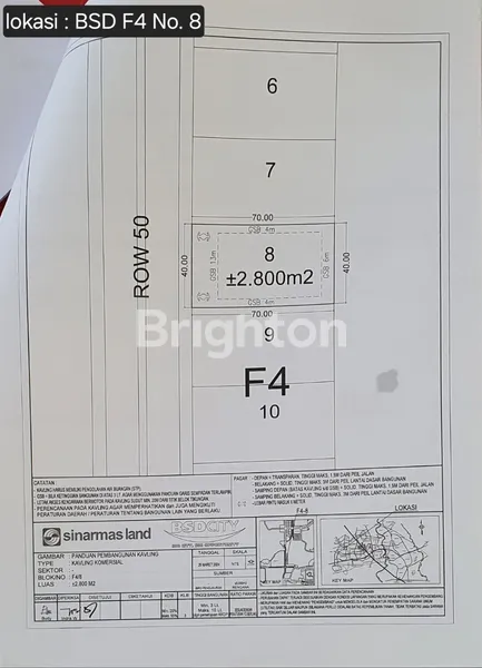 image JUAL KAV. COMMERCIAL BSD F4 (3)