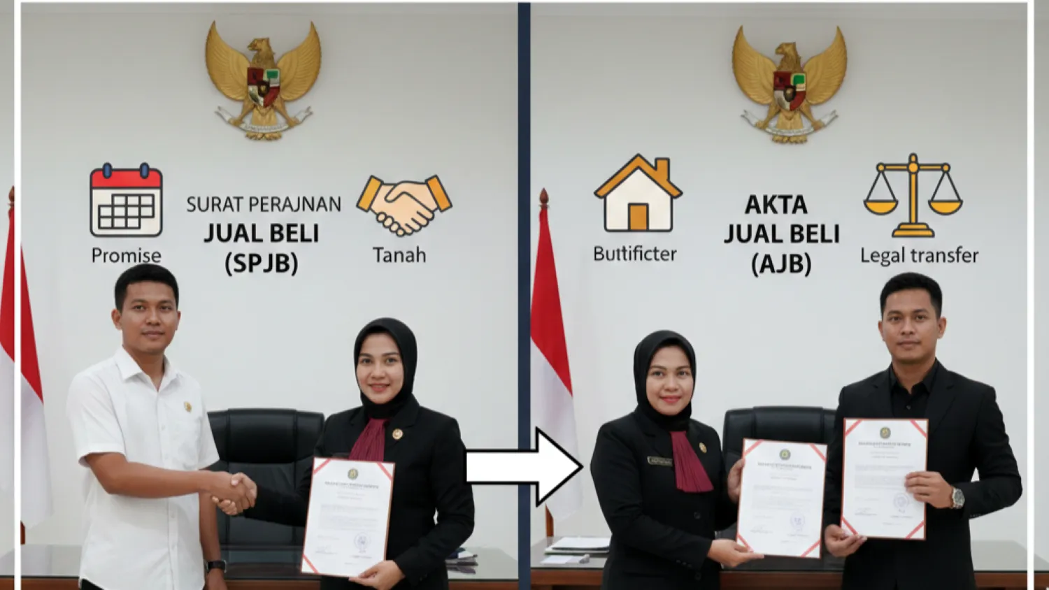 panduan contoh surat jual beli tanah legal 4 perbedaan mendasar spjb ppjb