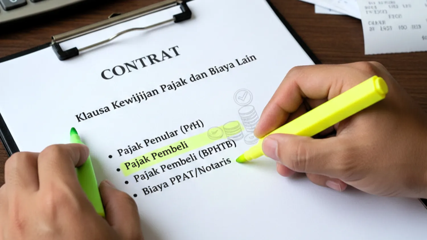 panduan contoh surat jual beli tanah legal 9 klausa kewajiban