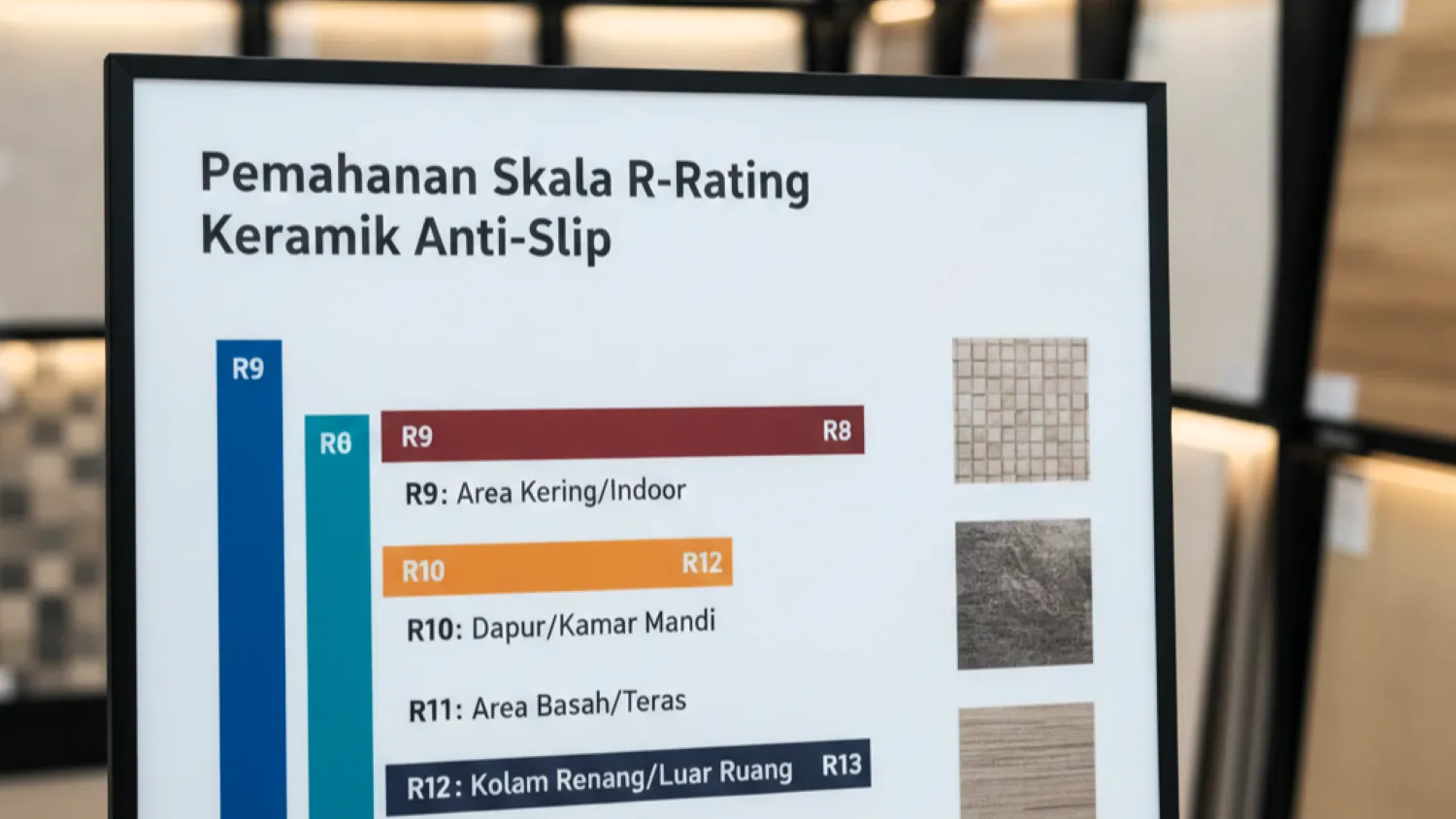 memilih keramik lantai dapur anti slip 6 memahami skala
