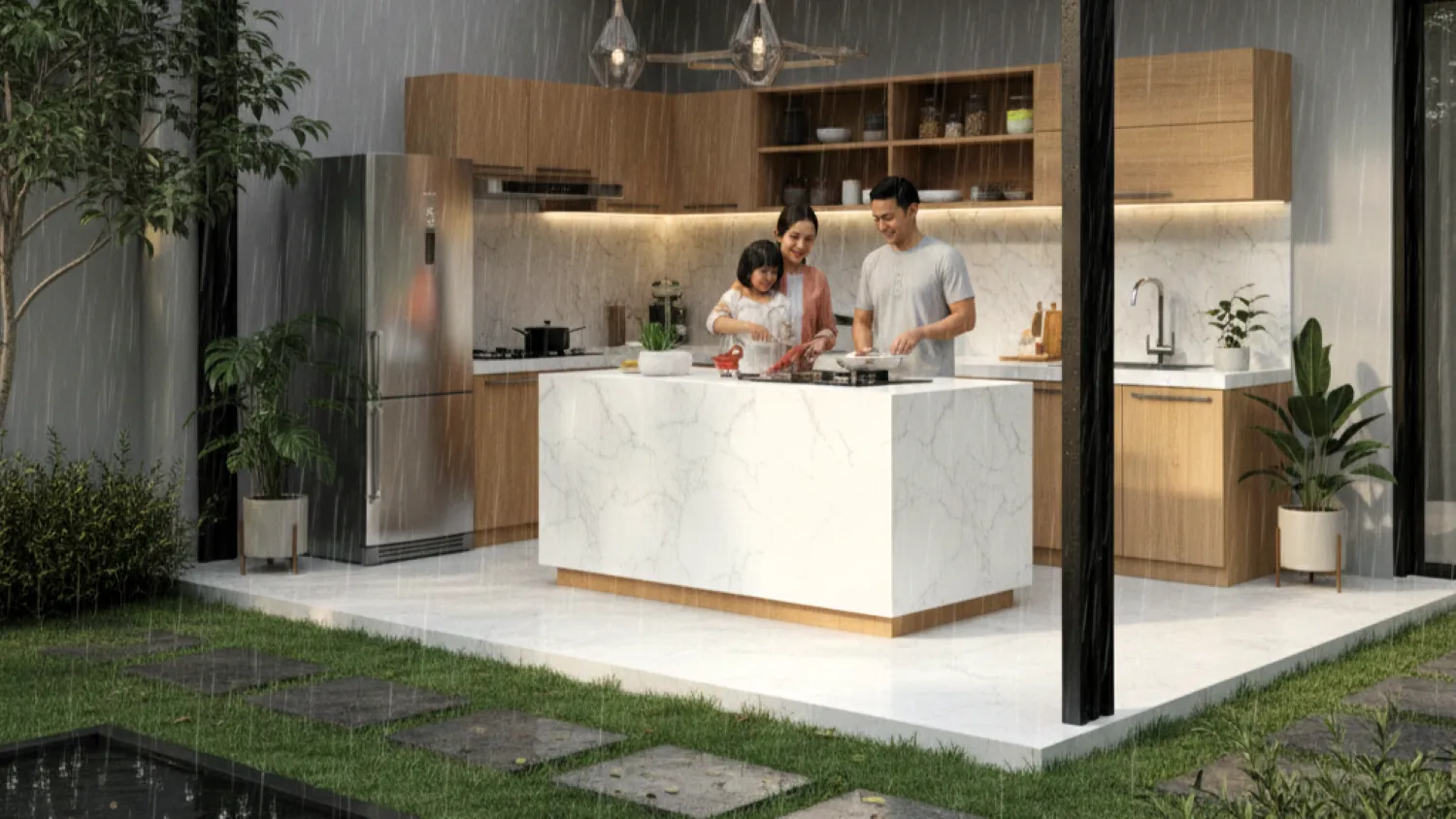 panduan kanopi dapur terbuka desain rumah 2 mengapa dapur