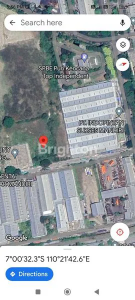 TANAH KAWASAN INDUSTRI CANDI (KIC) GATOT SUBROTO SIAP BANGUN