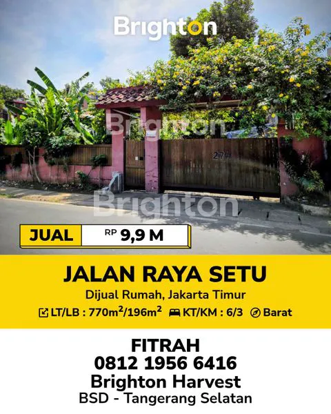 image DI JUAL RUMAH DI JL RAYA SETU CIPAYUNG (1)
