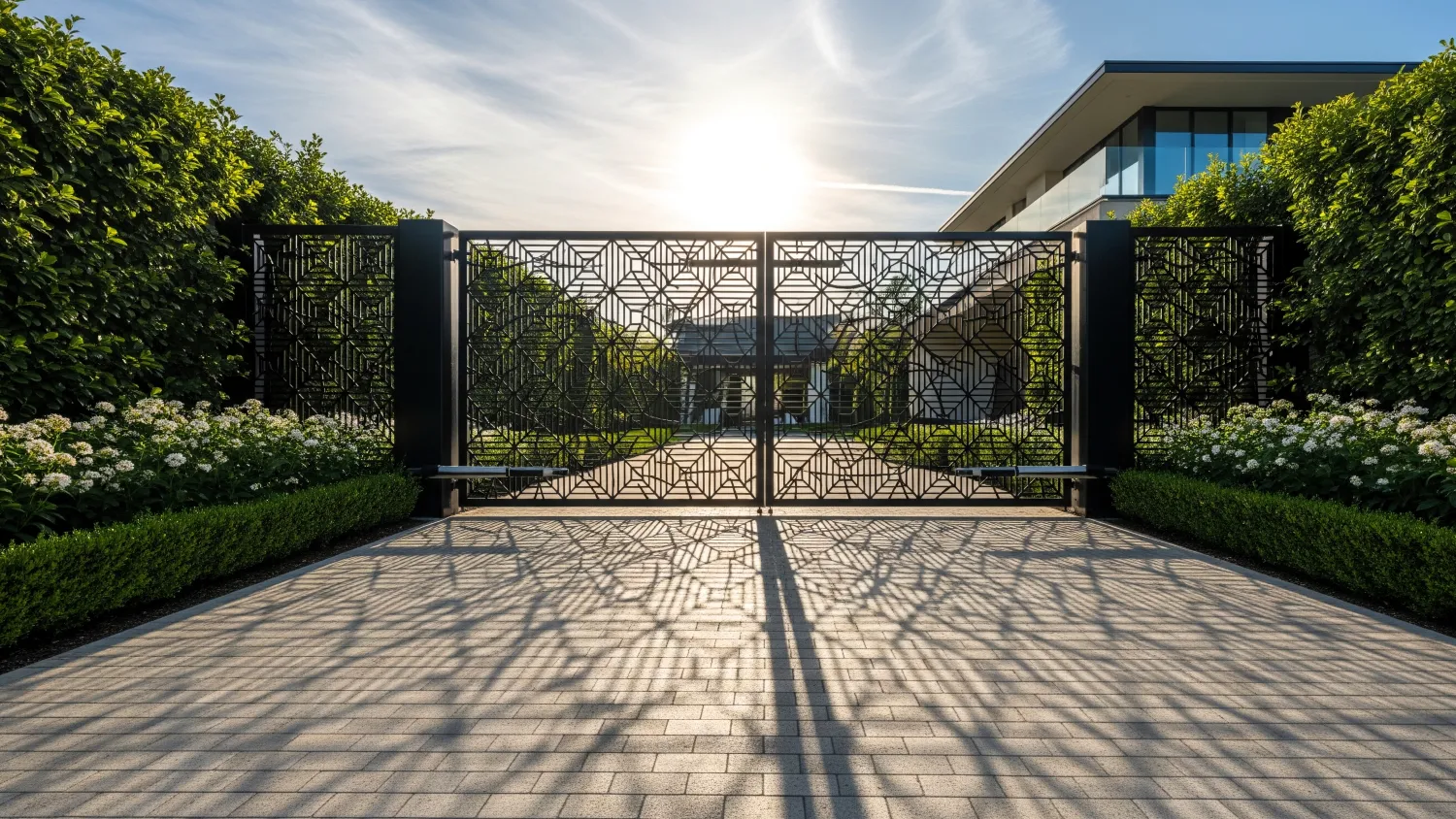 model pintu pagar besi dorong minimalis modern 10 nilai investasi