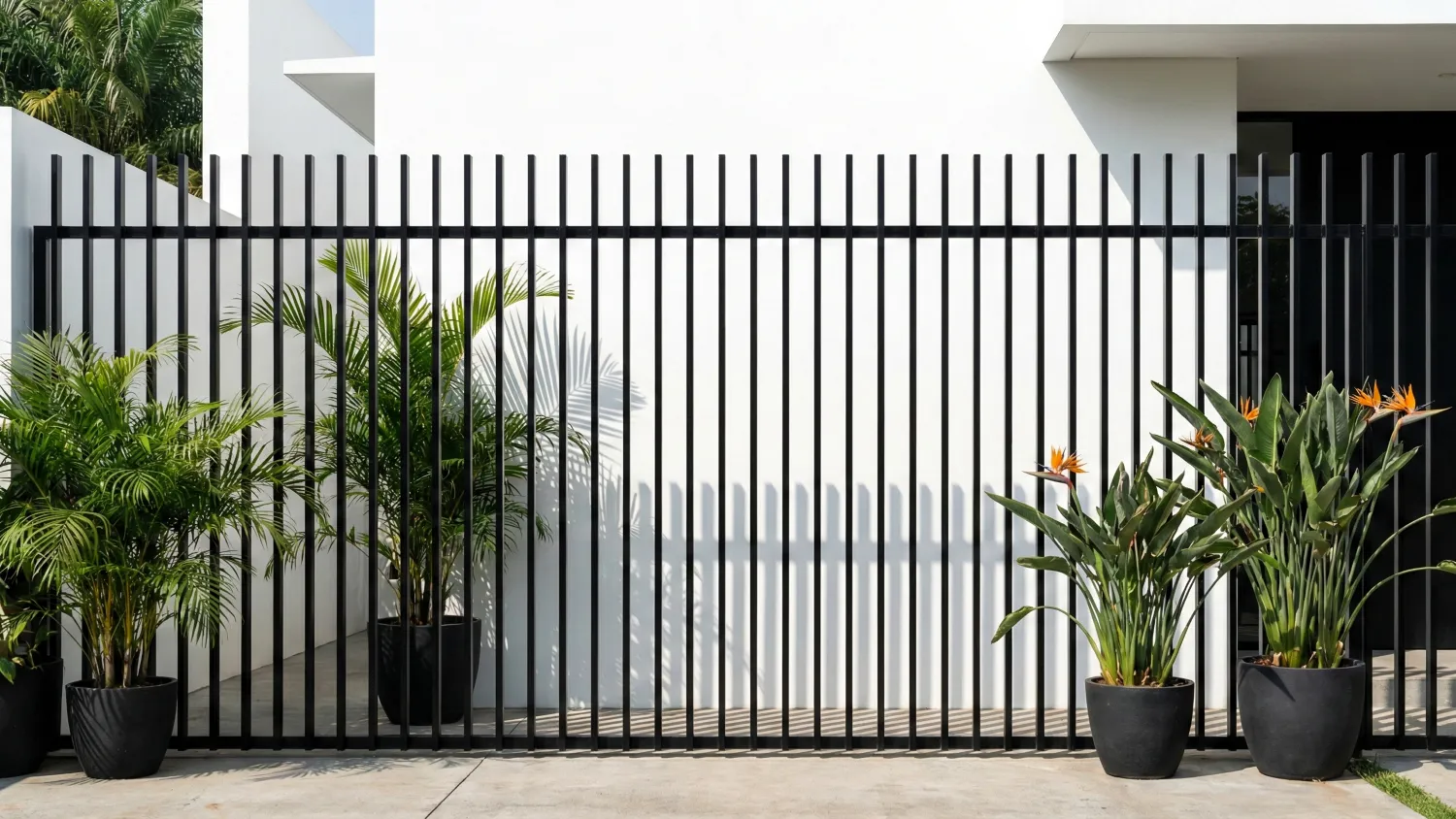 model pagar besi bagus estetika keamanan 11 pagar besi hollow galvanis