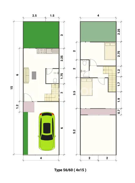 image RUMAH NEW GRESS 2 LANTAI GUNUNG ANYAR MAS, DEKAT RUNGKUT, WIGUNA, MEDOKAN, PANDUGO, PURIMAS (2)