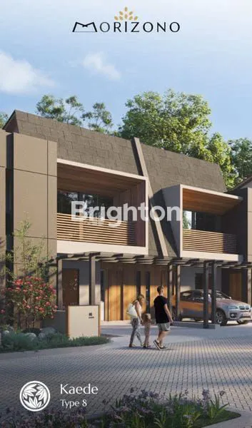 image RUMAH NUANSA JEPANG TENANG DAN NYAMAN DI CLUSTER MORIZONO GARDEN AT SAWANGAN (2)