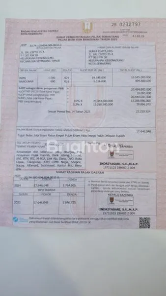 image RUKO STRATEGIS DI JLN DR CIPTO, LT 1000M² (2)