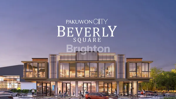 RUKO BARU DI BEVERLY SQUARE PAKUWON CITY SURABAYA