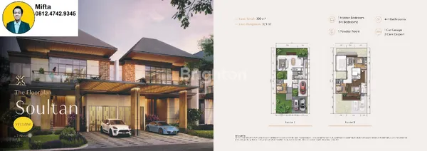 image DIJUAL RUMAH MEWAH SOULTAN ISLAND - THE MASTERPIECE OF SUMMARECON BEKASI LIMITED EDITION  (1)
