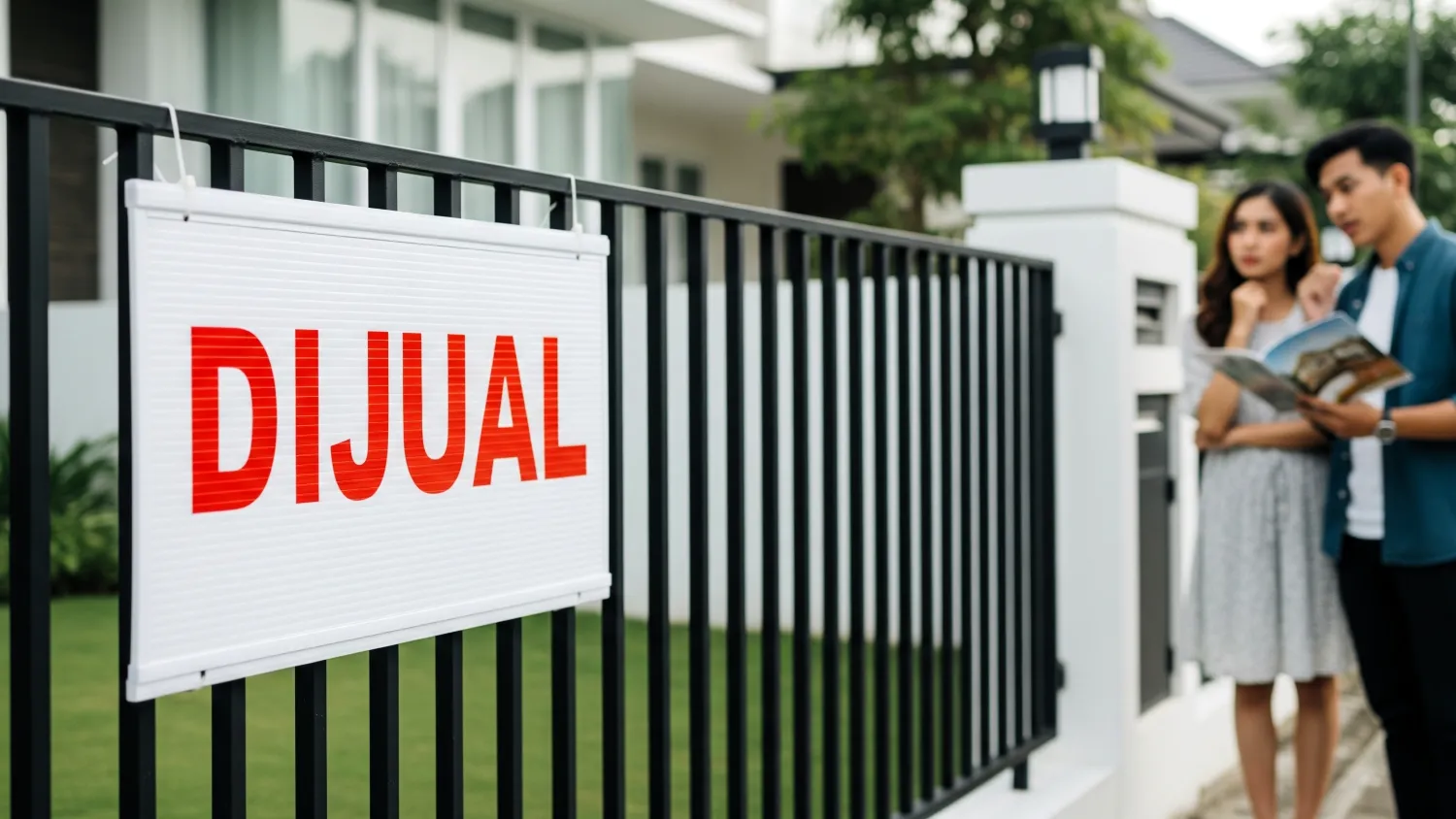 model pagar besi hollow galvanis terbaru 8 bagian investasi dijual