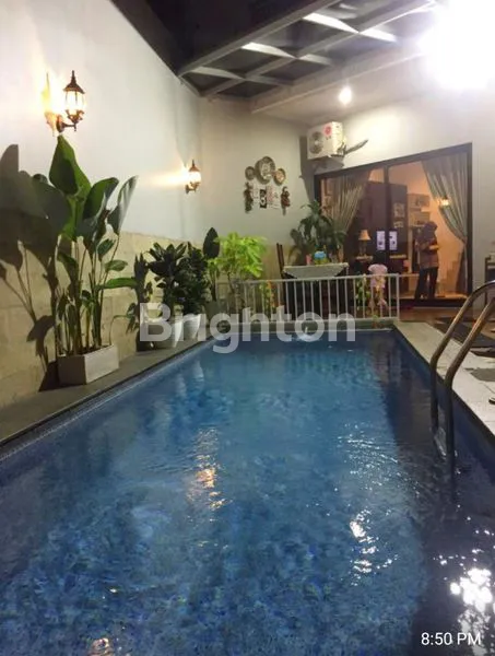 image RUMAH TINGGAL 2 LANTAI DENGAN PRIVATE  POOL DI PREMIUM RESIDENCE GRAHARAYA (4)