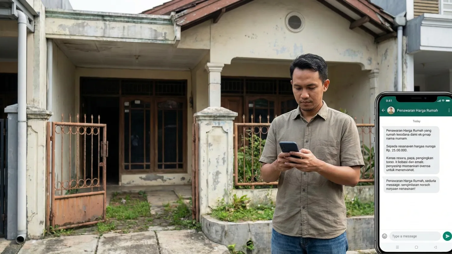 contoh teks negosiasi jual beli rumah apartemen ampuh 6